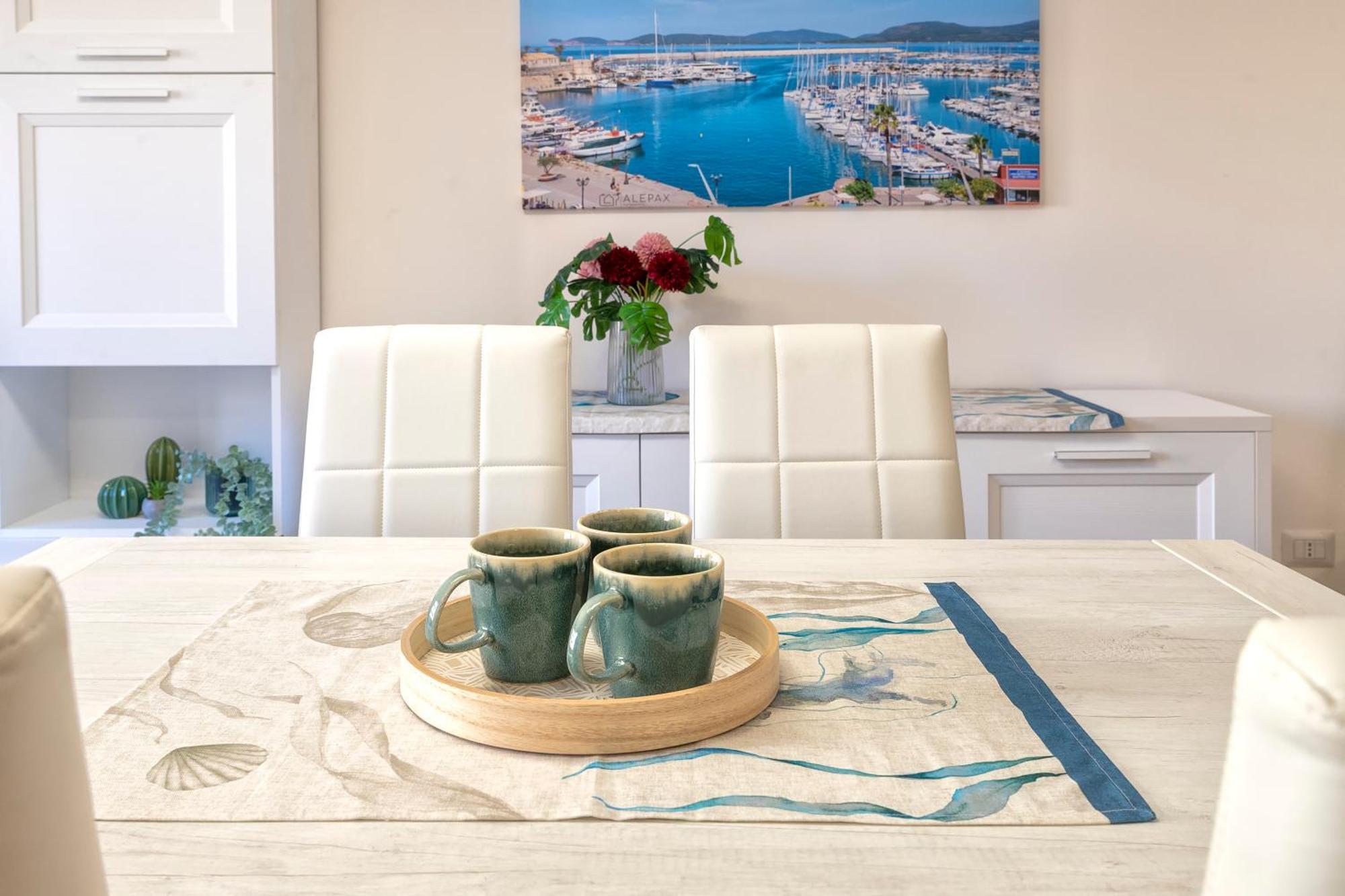Pufferfish Apartment With Private Terrace Alghero Buitenkant foto